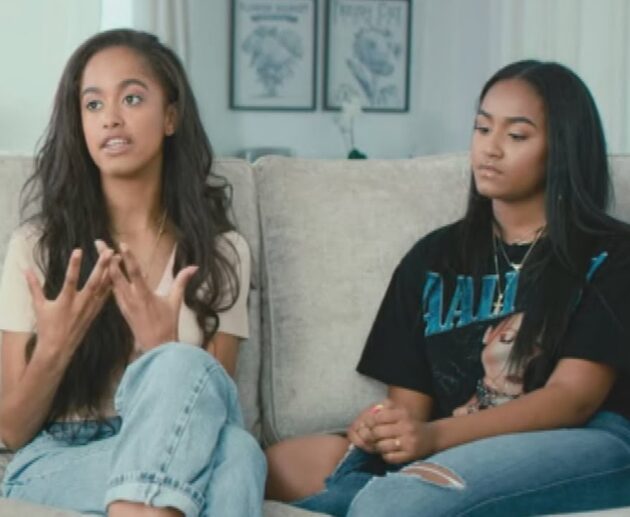 sasha obama social media